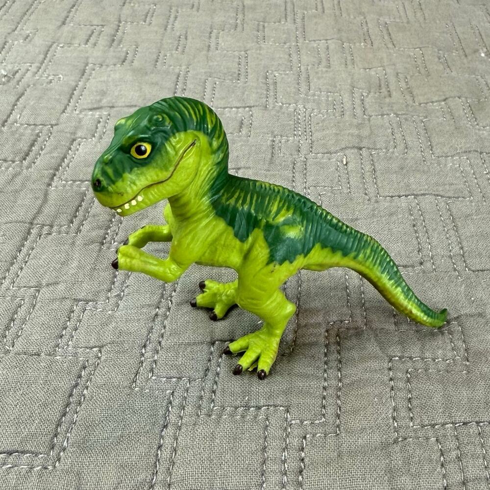 Tyrannosaurus Rex 1997 Safari Ltd Action Figure Toy Dinosaur Green